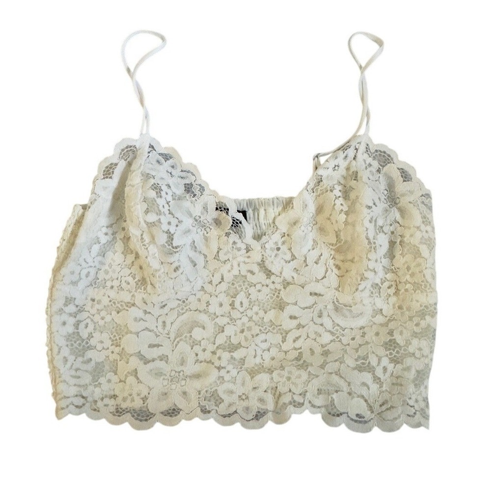 Express White Smocked Top Size‎ Small